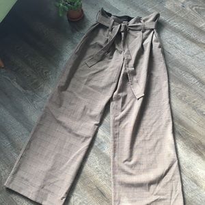 Sz 12 High Waisted Limited Wide Leg Trouser Pants